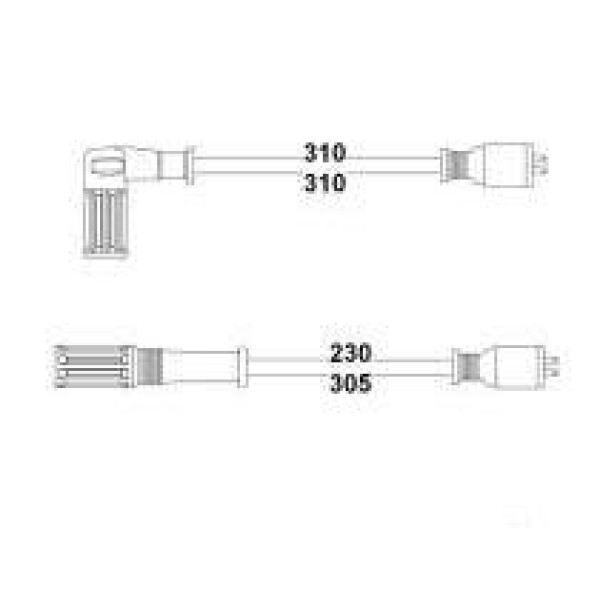 HELLUX 3164 Buji Kablosu Murat 131 Doğan SLX 97-02 1.6Ie
