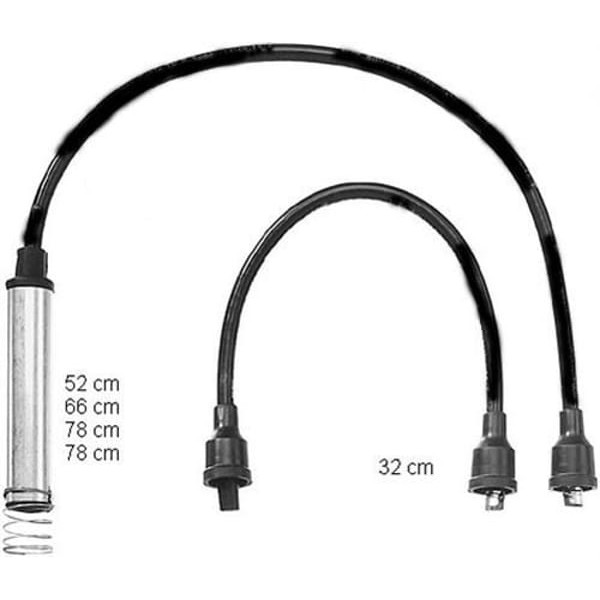HELLUX 3234 Buji Kablosu Vectra 88- Vectra 88-95 1.8 8V 2.0İ