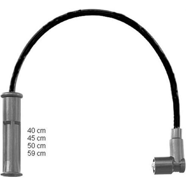 HELLUX 3330 Buji Kablosu CLIO Kangoo Twingo 1.2 D7F 