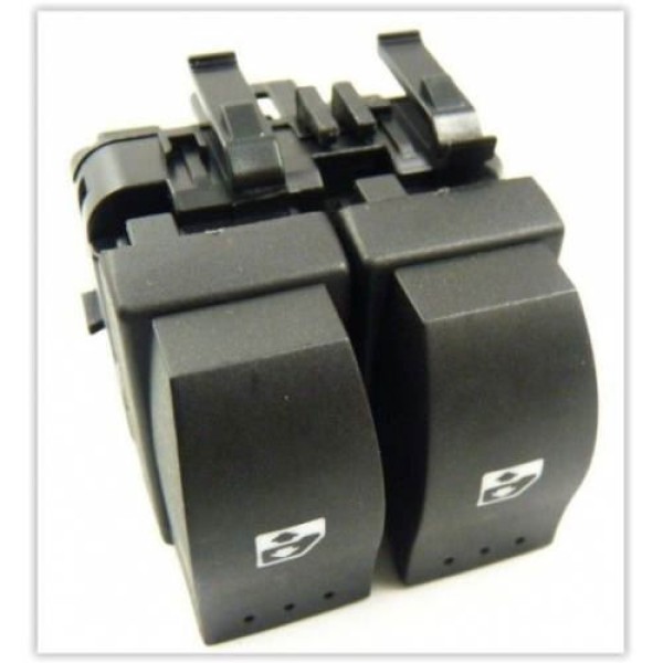 HELLUX PRA700061 Cam Düğmesi Ön Sol Megane II Cam Anahtarı Dynamıc Çiftli 