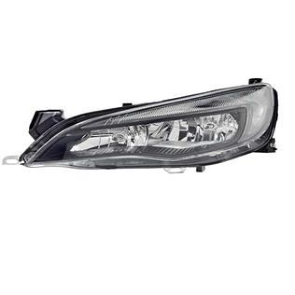 HELLA 1EG010011-371 Far Sol - Sinyal Astra J 09- Elektrikli Siyah H7-H7