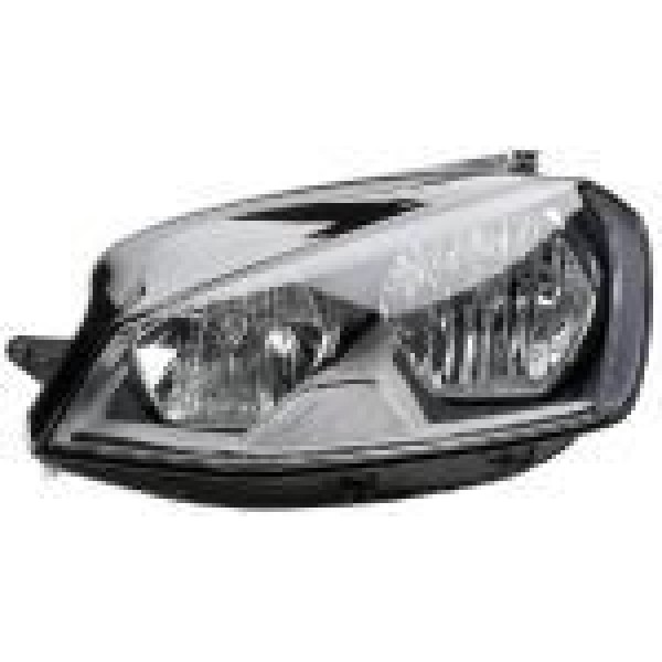 HELLA 1EL011956-411 Far Sol - Sinyal Golf Vıı 12- Elektrikli H7-H15