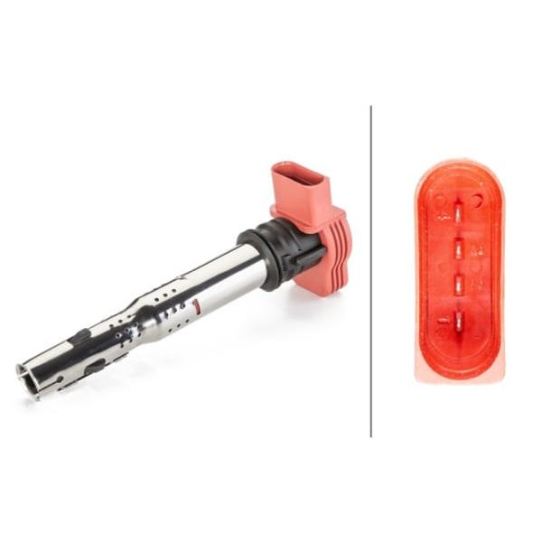 HELLA 5DA358000631 Ateşleme Bobini A4 3.2 Fsı Touareg 3.0 Cgfa Cgea Cala 