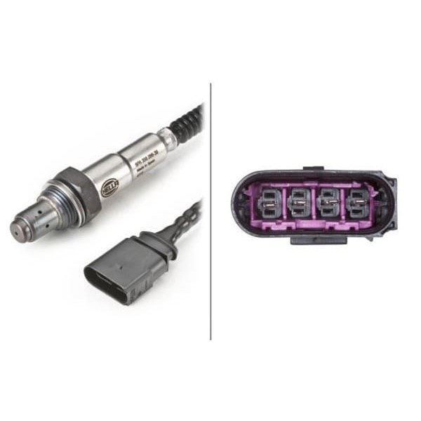 HELLA 6PA358066391 Lambda Sensör VW VW 0258006444-258006469-705271140-258006465-887740140-030906262A