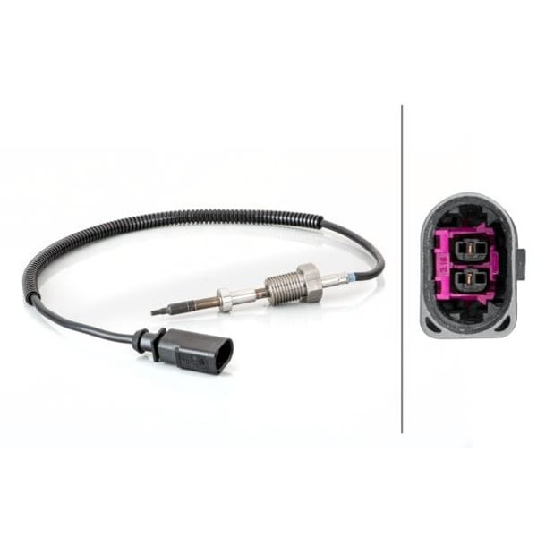 HELLA 6PT014494711 Egzoz Gazı Sıcaklık Sensörü VW 