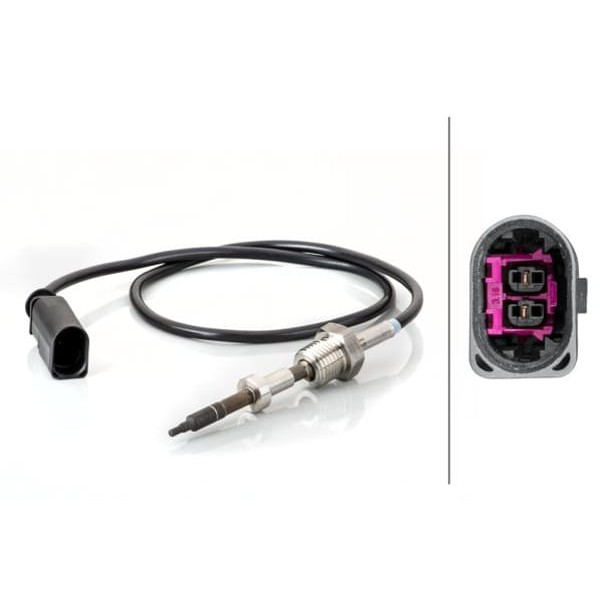 HELLA 6PT014494731 Egzoz Gazı Sıcaklık Sensörü VW