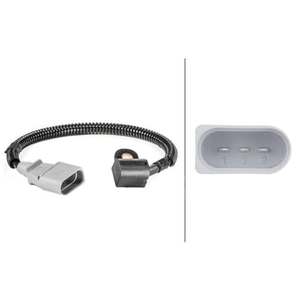 HELLA 6PU009121-901 Eksantrik Devir Sensörü Golf V Jetta Passat 04-10