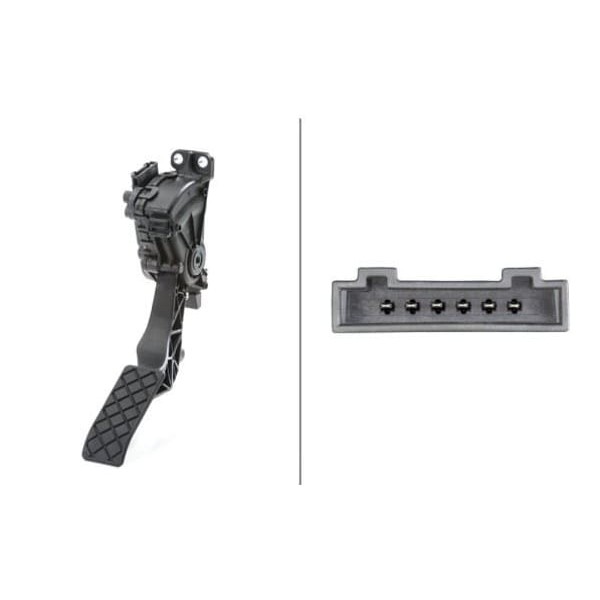 HELLA 6PV008495711 Gaz Pedali Konum Sensörü VW 7H1721503K 