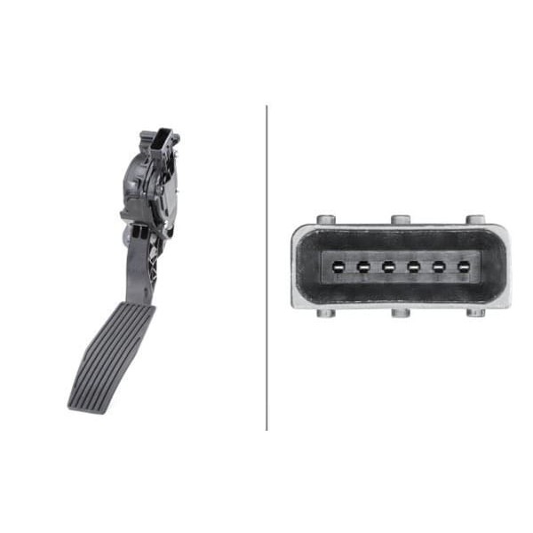 HELLA 6PV009765711 Gaz Pedal Sensörü Chevrolet Gm 13252702-13252702-13252702  -