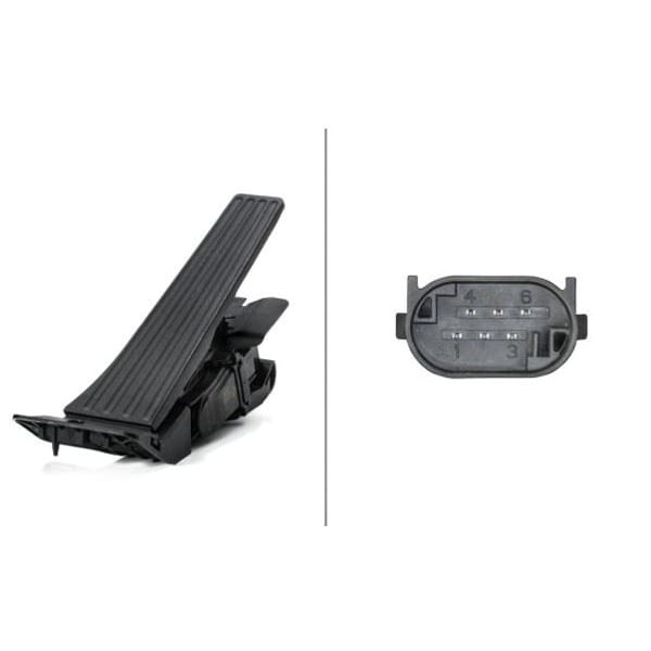 HELLA 6PV010946231 Gaz Pedali Konum Sensörü Bmw 1 E81 Bmw 35426793743-35426853175-6770936-6786588-67