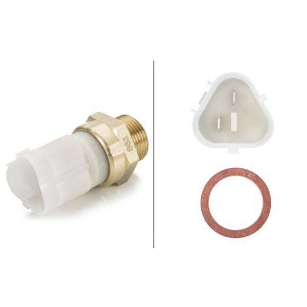 HELLA 6ZT007835101 Hararet Anahtari Audi A3 VW 1J0959481-1Jo959481-1Jo959481-1Jo959481-1Jo959481-6×0