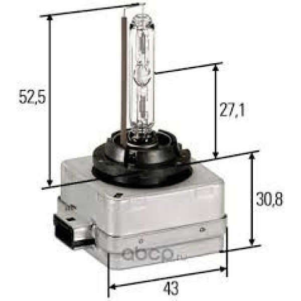 HELLA 8GS009028-111 Ampül Xenon Gaz Desarjlı 35W D1S 35W