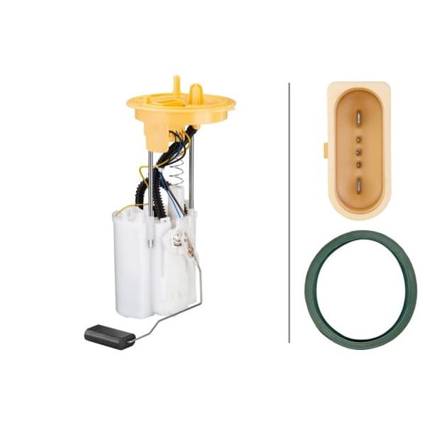 HELLA 8TF358106-61 Yakıt Pompası VW Passat 05- 2.0 TDI Şamandıralı