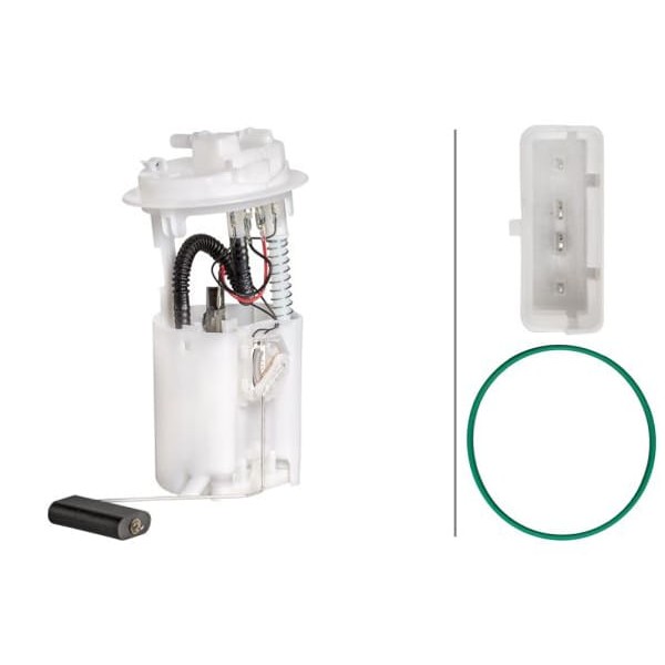 HELLA 8TF358106151 Yakıt Pompası Komple Citroen / Peugeot Psa 0986580174-986580174-1525F7-986580174- 