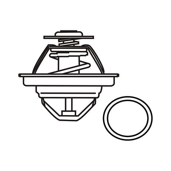 HELLUX HTR251054 Termostat 87C Corsa A 1.2-1.4-Astra F. G 1.4-1.6-Vectra A-B 1.6 
