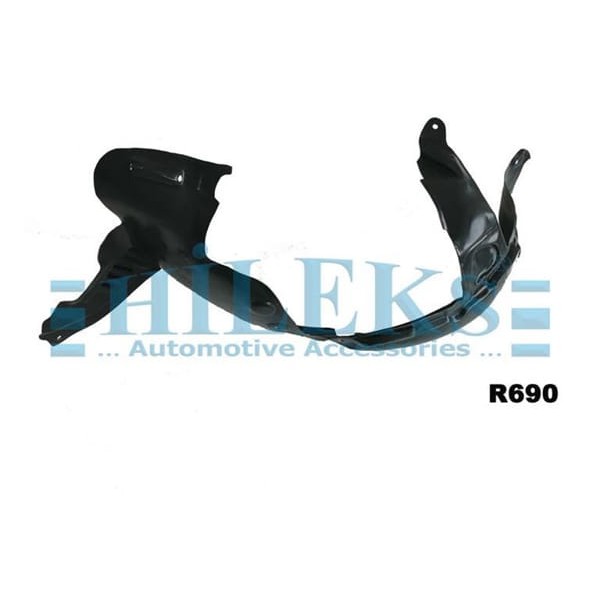 HILEKS R690 Çamurluk Davlumbazı Pvc Ön Iç Sol CLIO III Symbol 07-