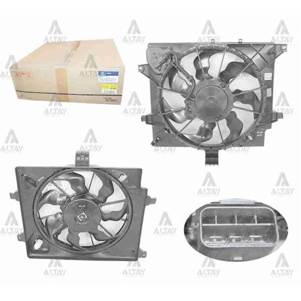 HMC 25380-A5800 Radyatör Fanı Komple İ30/ Ceed 12- Dizel 