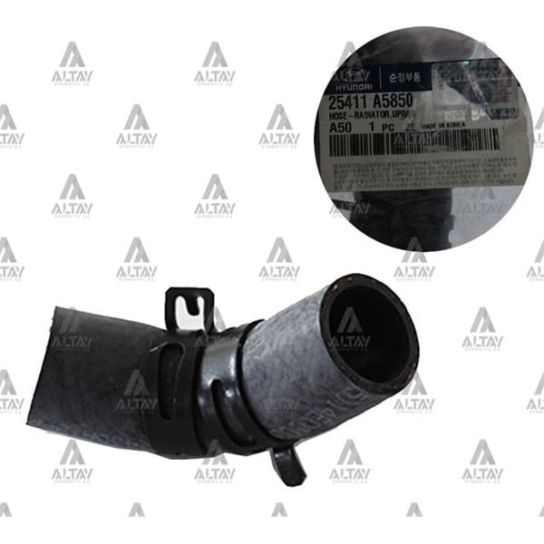 MOBIS 25411A5850 Hortum Radyatör Üst I-30 12-16 Kısa Benzinli