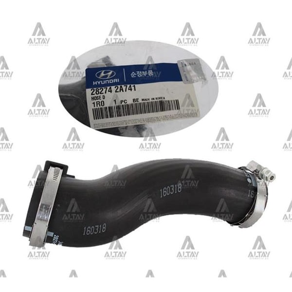 MOBIS 282742A741 Intercooler Üst Hortumu Çıkış Accent Blue 11-