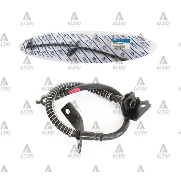 MOBIS 587312L000 Fren Hortumu Ön Sol İ30 08-