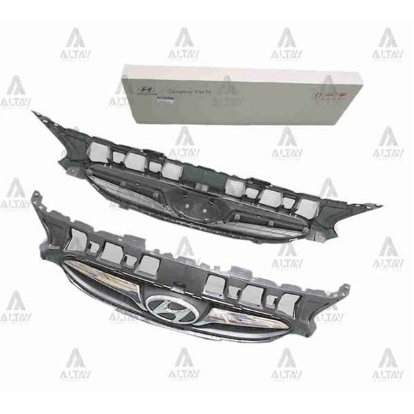 HMC 86350-1R100 Ön Panjur Komple Nikelajlı Armalı Blue 11-