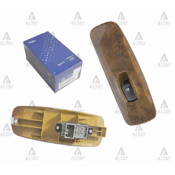 MOBIS 935804F000WL Cam Açma Düğmesi Ön Sağ Tekli H100 Kamyonet 2004 - 2011