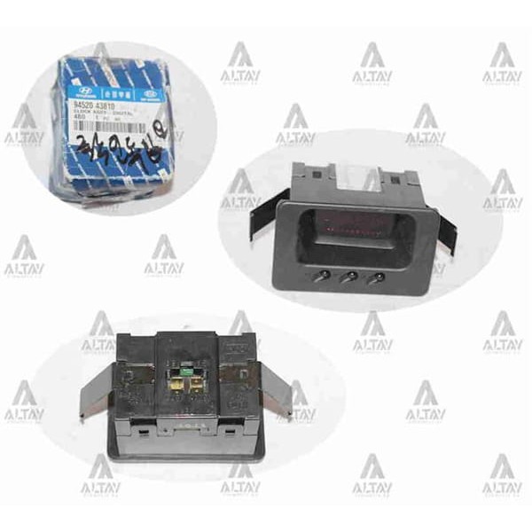 HMC 9452043810 Torpido Saat Dıjıtal H100 Mınıbüs 96-07 H100 Kamyonet 96-03