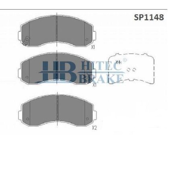 HITEC 10068 Ön Balata Bongok3000 12- 