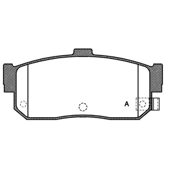 HITEC 10130 Arka Balata Almera 04-07 (D114844060-4U090)