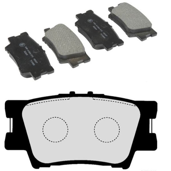 HITEC 10218 Arka Balata Yaris 06-Rav4 07-Camry 06- (D2269) 