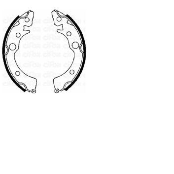 HITEC 20009 Arka Balata Civic 88-91Crx 88- 1,6 (K-5518)