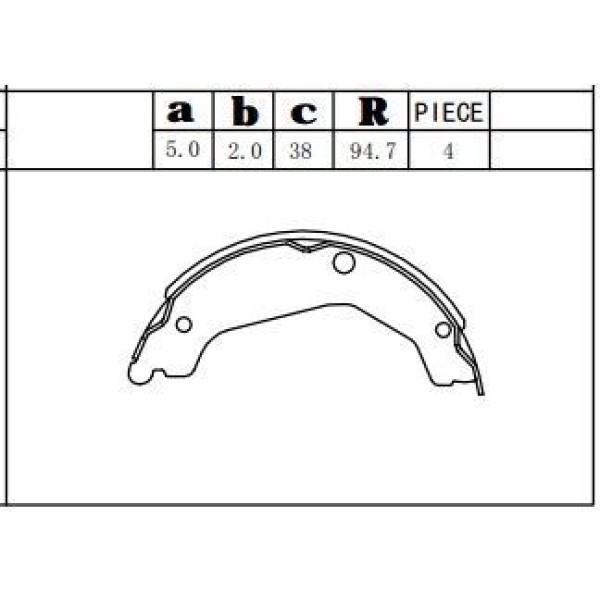 HITEC 20047 El Fren Balatası Sorento 02- (Kampana)