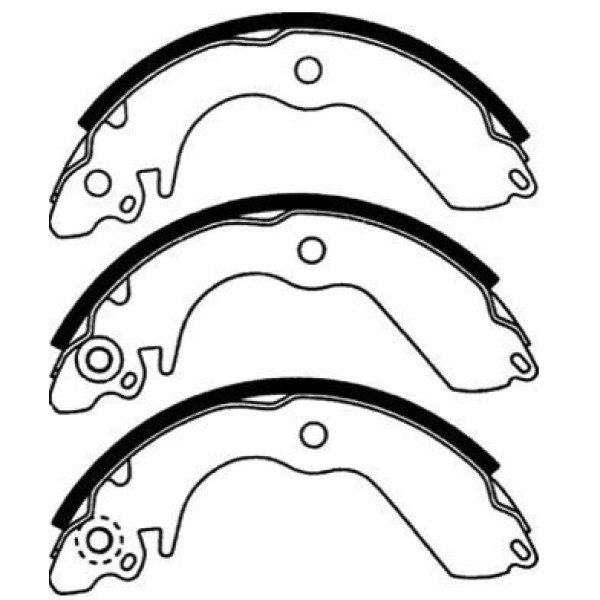 HITEC 20067 Arka Balata Carisma 96-98 1,6-1,8(Da1A-Da2A)S.Star 98-01 1,3(Dg1A)Galant 92- 1,8-2,0 Kam