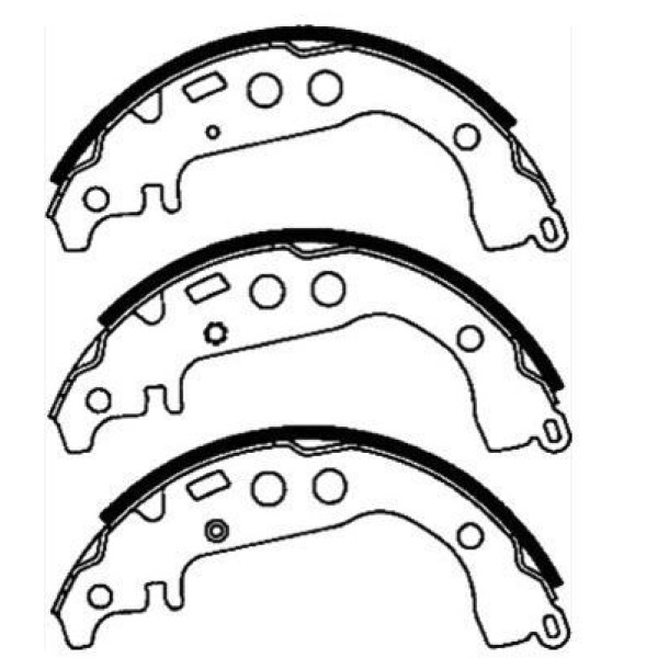 HITEC 20106 Arka Balata Yaris 99-02 (Kampana) (K-2342) 