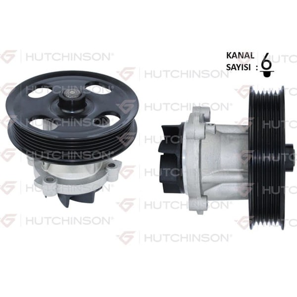 HUTCHINSON WP92 Devirdaim Astra H-Corsa C-D-Combo-Linea-Doblo-Albea-Punto-Fiorino-Bipper-Nemo 1.3Mtj