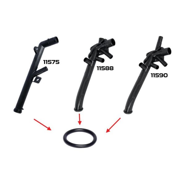 IBRAS 11434 Devirdaim Borusu Contası Megane I-Iı-III Scenic I-Iı-III Kangoo I-Iı 1.6 CLIO II 1.6 28M 