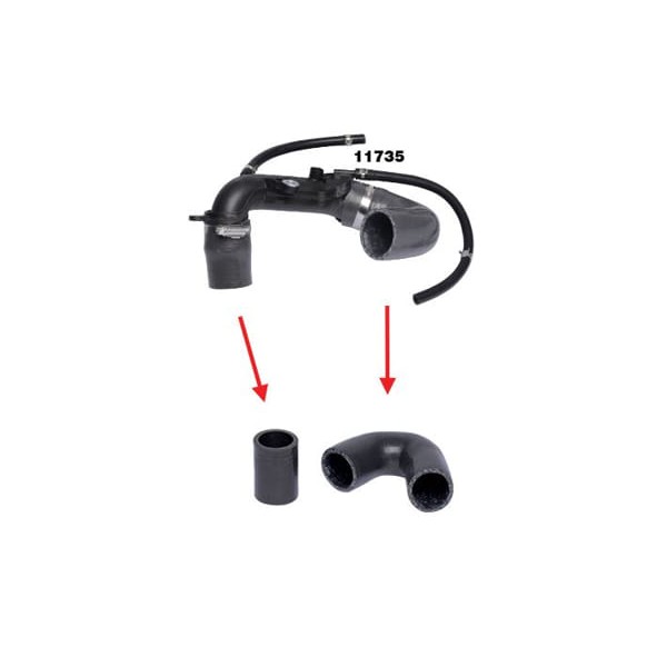 IBRAS 11758 Turbo Hortumu Kangoo II-III-CLIO II-III-Logan 1.5DCI Yeni Model 05 K9K