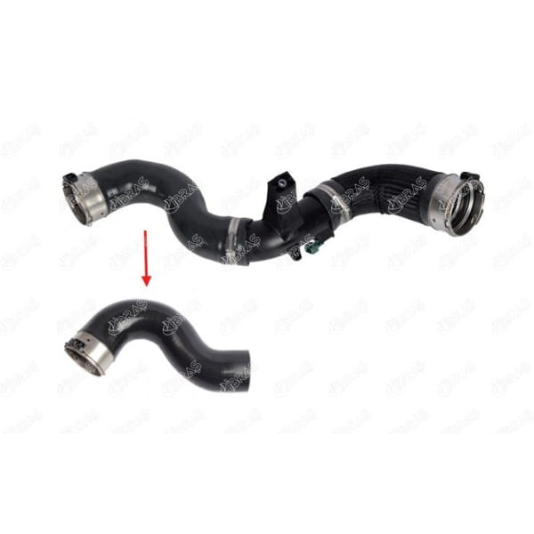 IBRAS 12778 Turbo Hortumuplastik Boru Hariçarkadan Çekişli Araçlarda Kullanılmıştır Nv400 Dci 130 Rw 