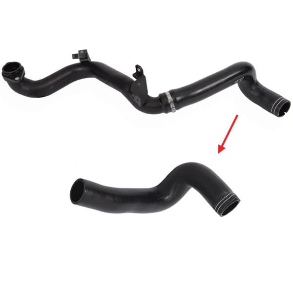 IBRAS 15520 Turbo Çıkış Hortumu Plastik Parça Hariç Fiorino-Qubo-Bipper -Nemo 1.3Mjt-HDI 