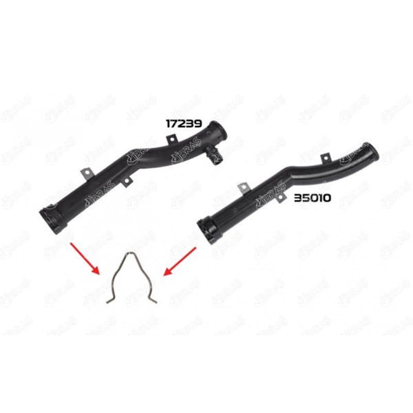 IBRAS 17192 Devirdaim Borusu Segmanı Peugeot 207-208-308 1.4-1.6 16V 2008-3008-508-5008-Partner Tepe 