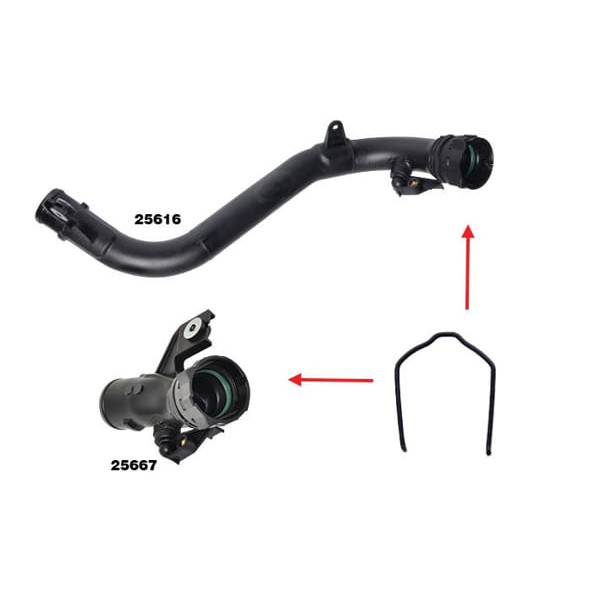 IBRAS 25618 Turbo Borusu Segmanı Nissan Juke-Nv200 1.5DCI 12