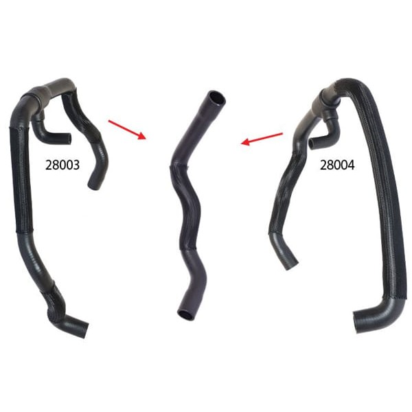 IBRAS 28109 Radyatör Üst Hortumu Transporter T4 2.4 TDI-2.5 TDI