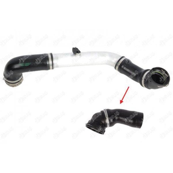 IBRAS 35240 Turbo Hortumu Metal Boru Hariç Ok İle Gösterilen Hortum Bmw 5