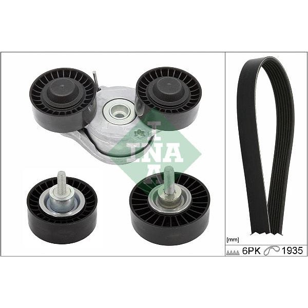 INA 529042610 Keilrippenriemensatz Jaguar/Land Rover 