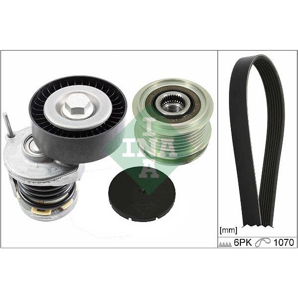 INA 529047520 Keilrippenriemensatz Audi/Seat/Skoda/Vw