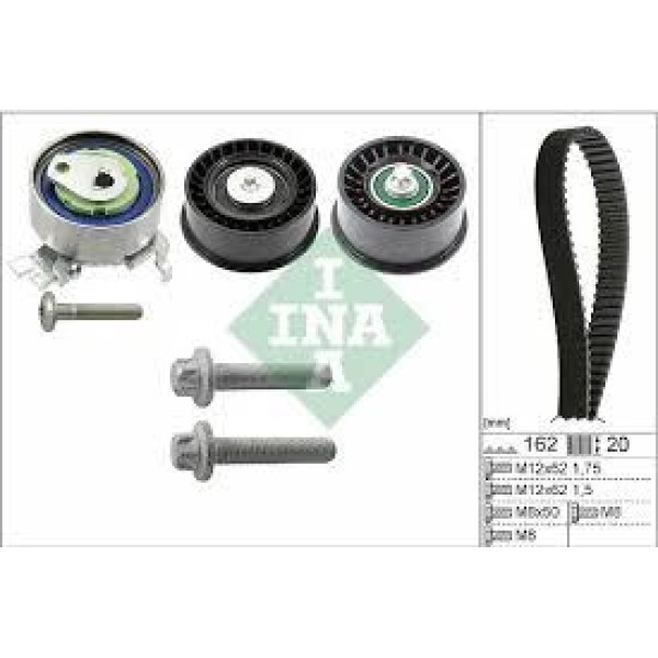 INA 530044110 Triger Eksantrik Gergi Seti Astra G H Vectra C Corsa C Combo Zafira Merıva / Nubira 1.