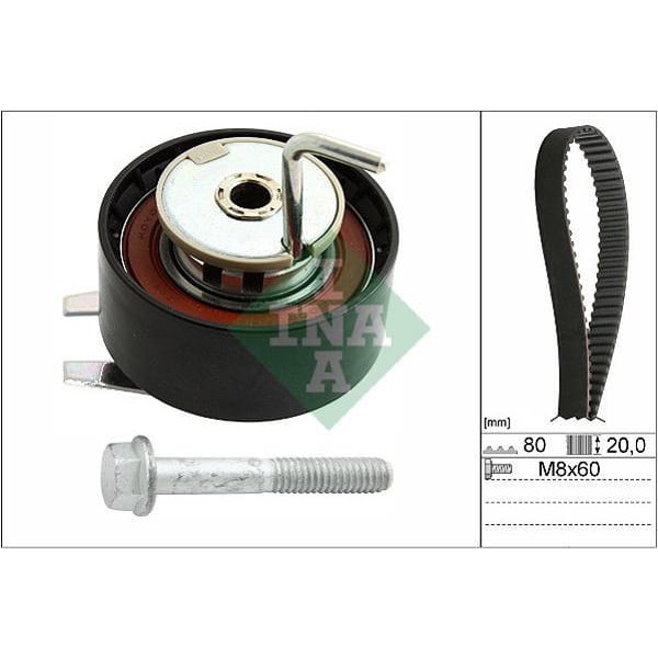 INA 530069210 Eksantrik Gergi Seti Landrover Discovery IV 3.0Td Sdv6 2009 Rangerover 3.0D 2009 2013