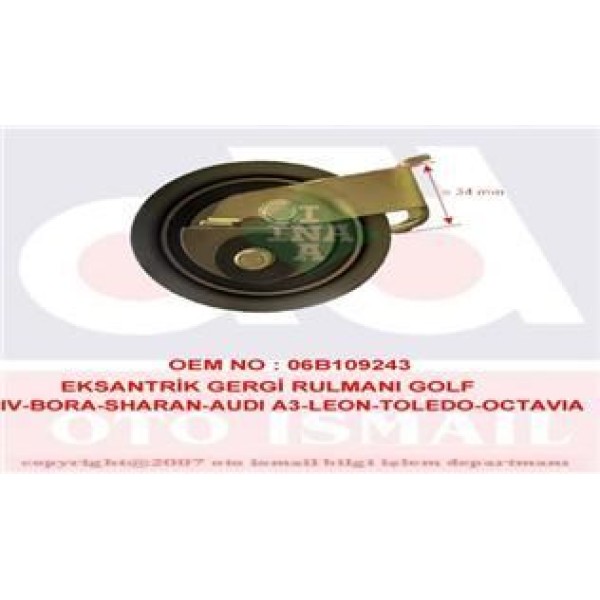 INA 531039920 Triger Eksantrik Gergi Rulmanı Golf IV Bora 1.8 1.8T Agu Agn