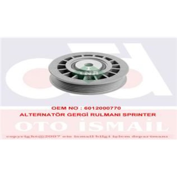 INA 532002510 V Kayış Gergi Rulmanı Sprinter 208 308 312 422D 95-99 