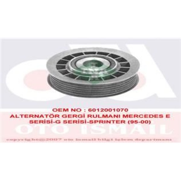 INA 532002710 V Kayış Gergi Rulmanı Sprinter 208 308 312 412D 95-99